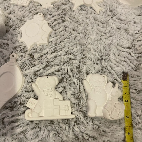 Atlantic mold 1987 VINTAGE CERAMICS 10 ornamens! - Picture 3 of 8